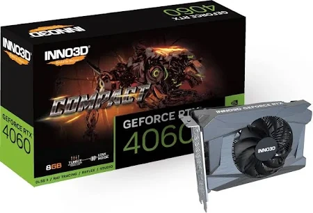 Inno3D GeForce RTX 4060 Compact 8GB GDDR6