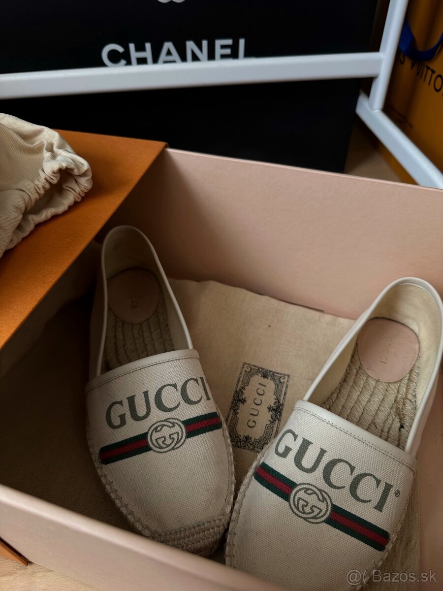 Gucci espadrilky veľkosť:37,5