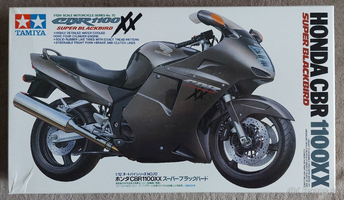 Honda CBR 1100 XX Super Blackbird 1:12  Tamiya