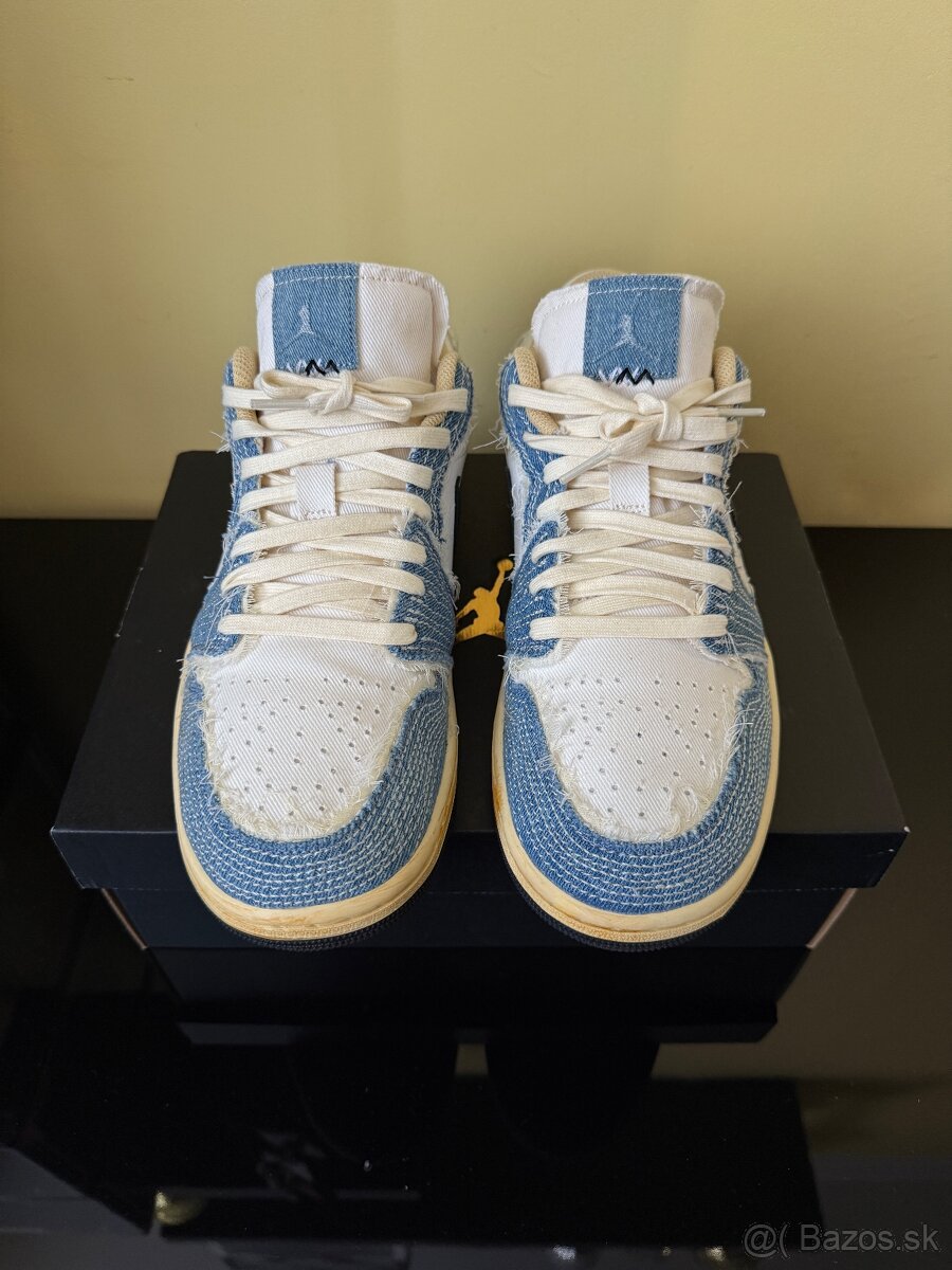 Jordan 1 Low Sashiko Denim