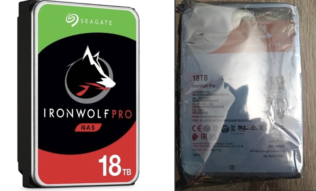 18TB IronWolf PRO - v zaruke - Nerozbaleny.