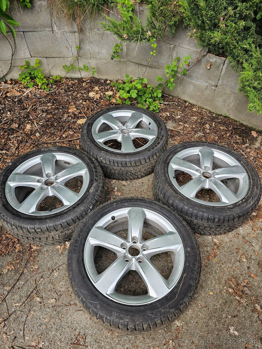 5x112 R18 Audi original alu disky + pneumatiky