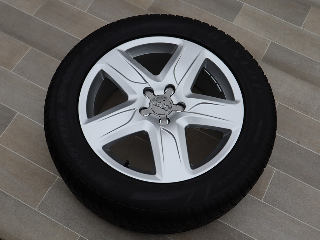 18" Alu kola = 5x112 = AUDI A6 4G ALLROAD – ORIGINÁL – ZIMNÍ