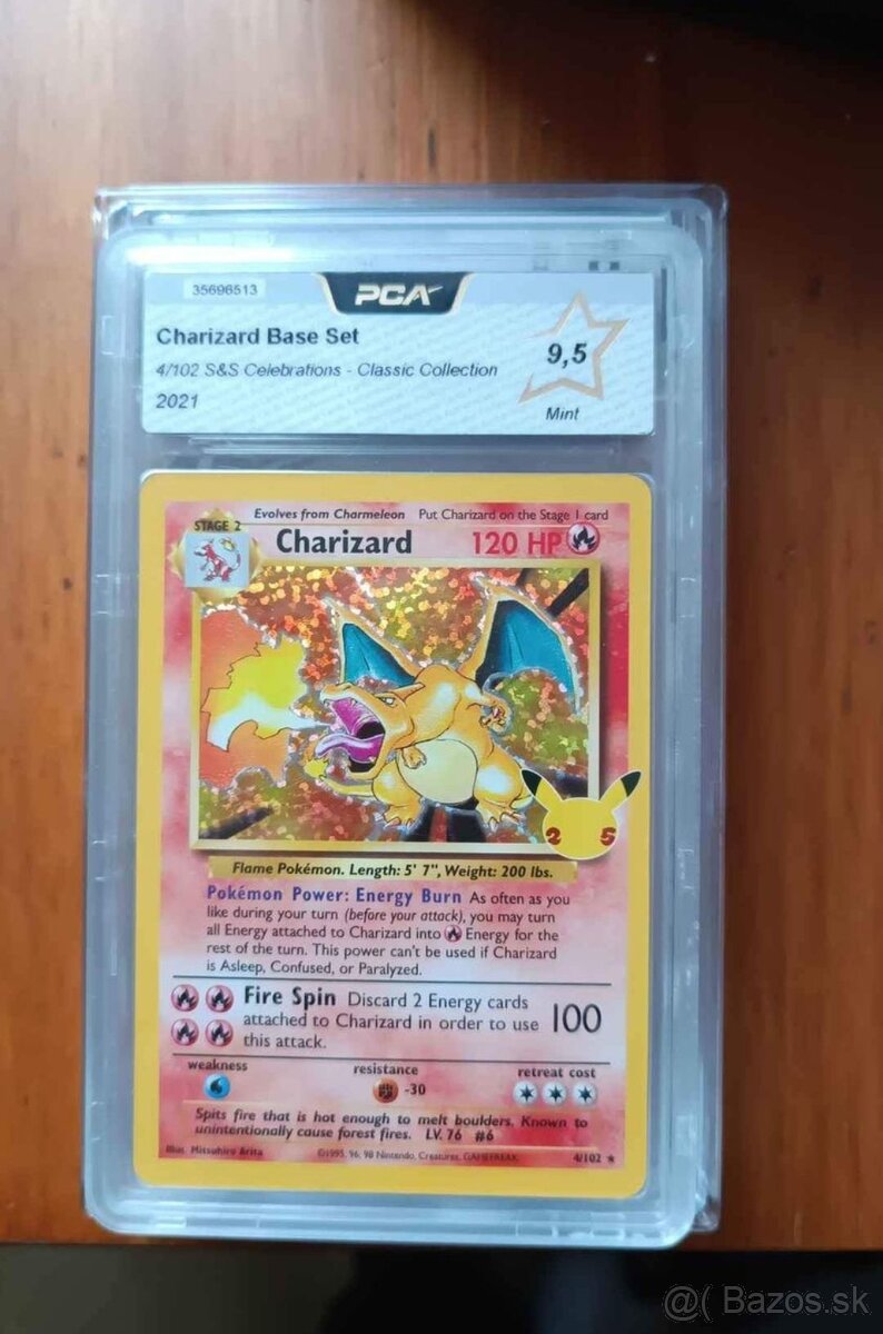 Charizard Base Set Celebrations