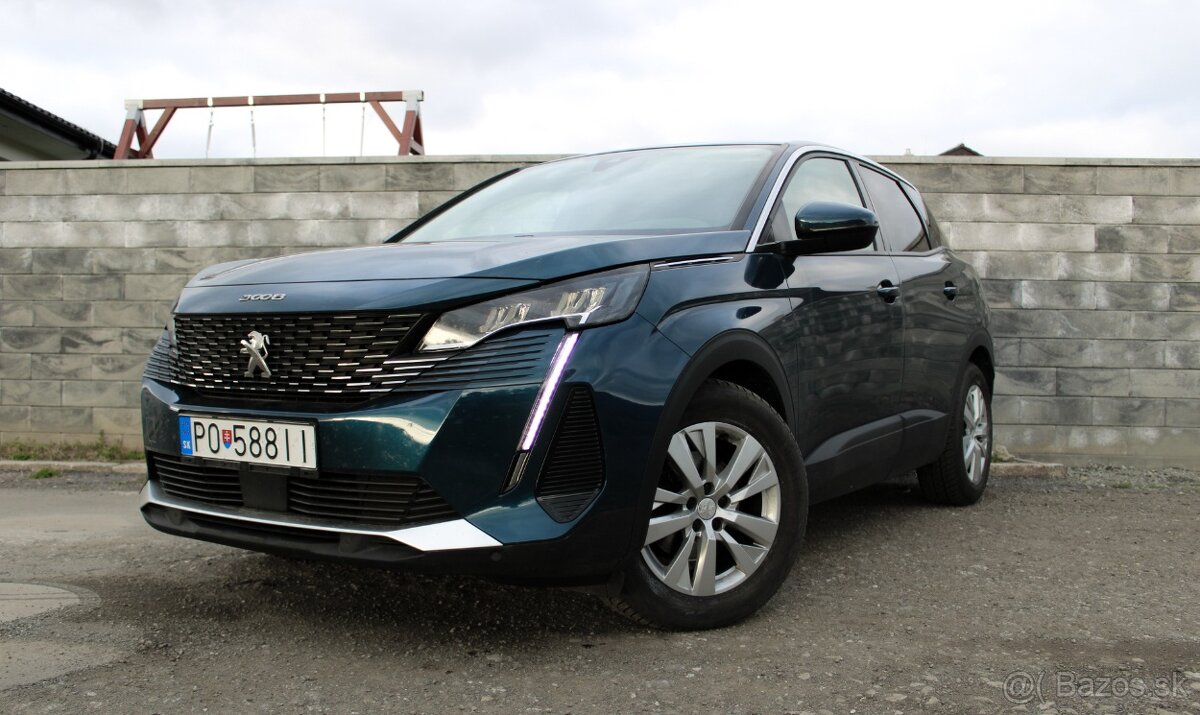 Peugeot 3008 1.2 PureTech 130k Active,V záruke 34 320km