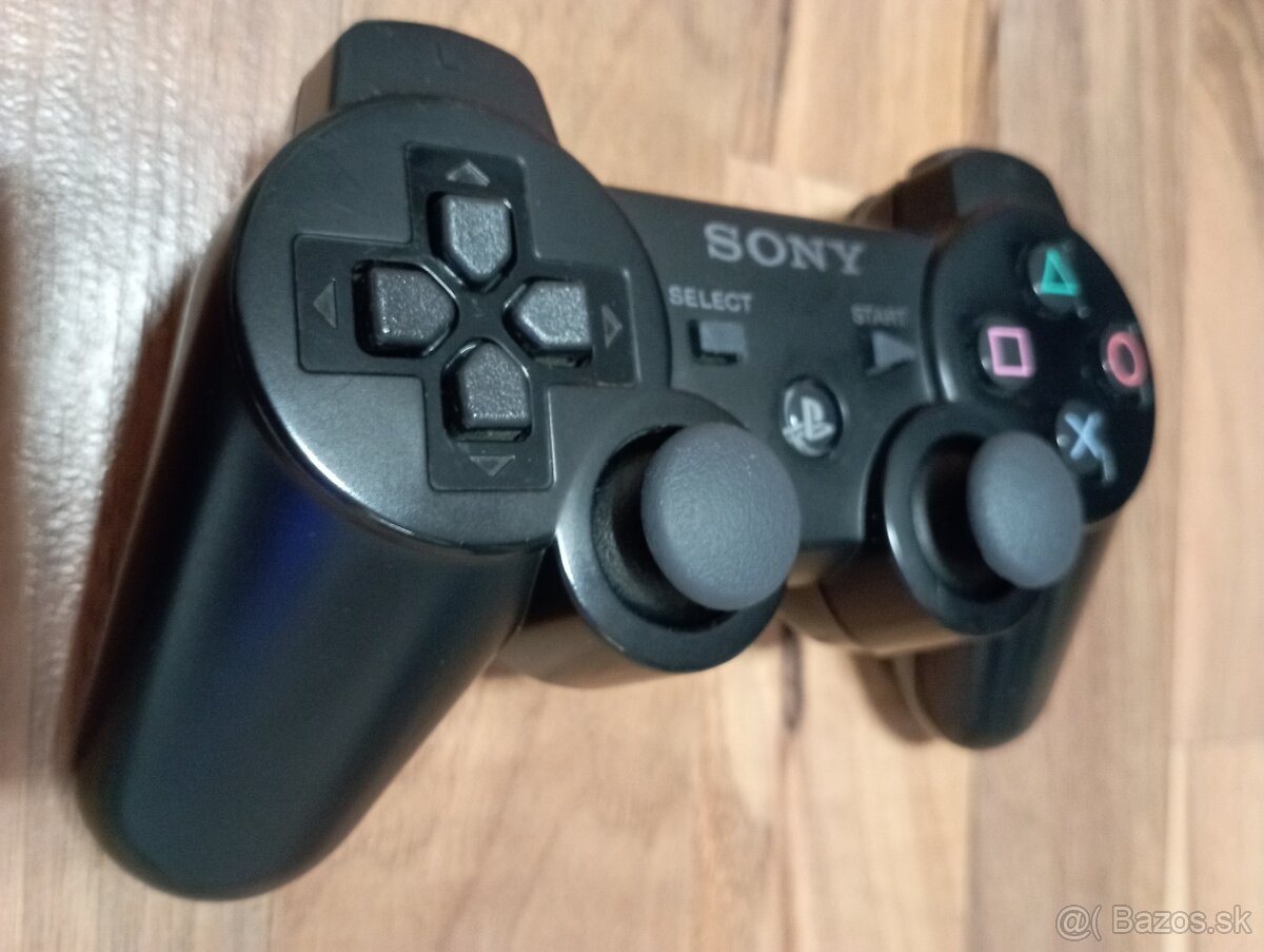 SONY originálny bezdrôtový ovládač na PS3 - čierny