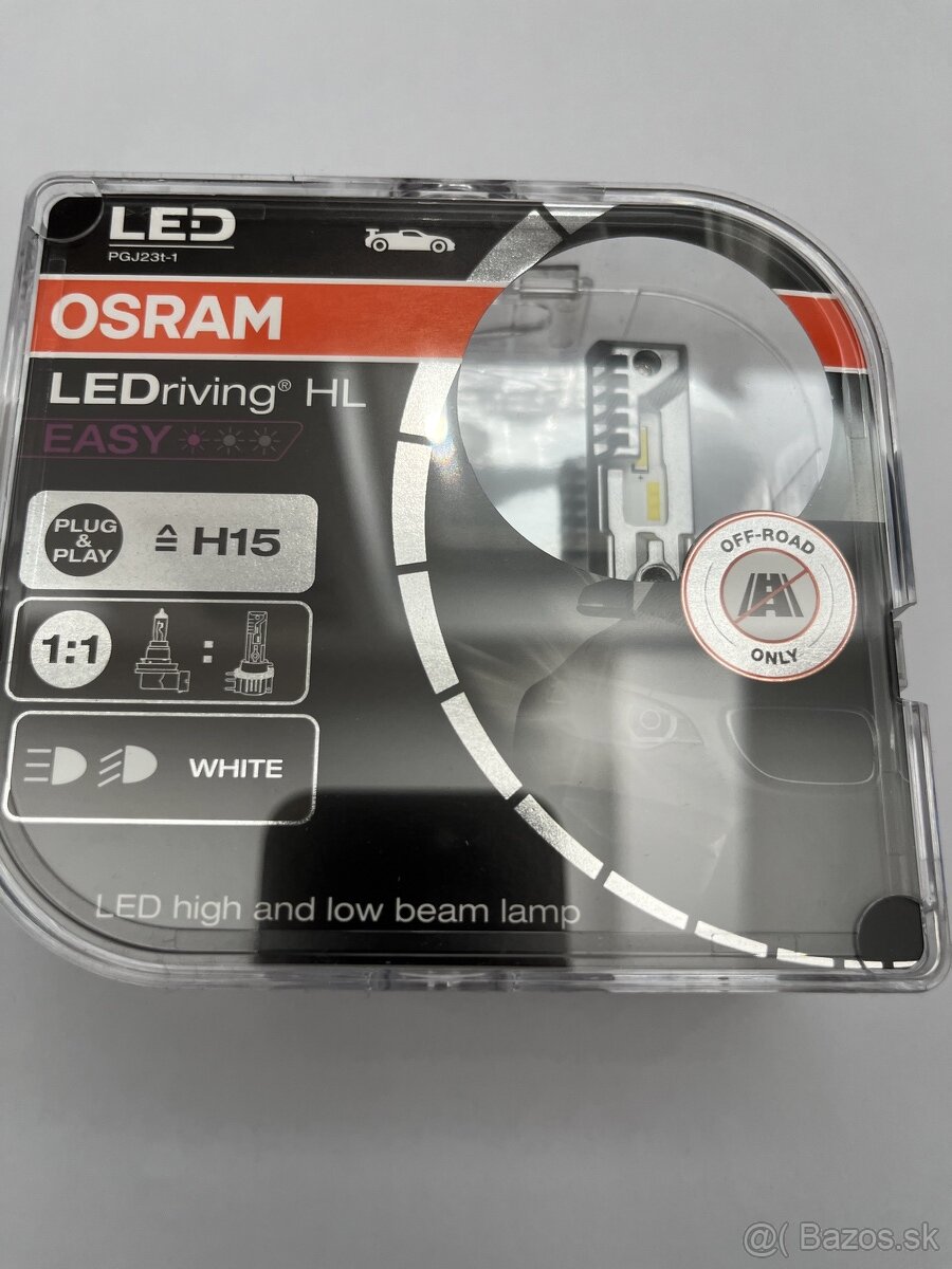 OSRAM H15 LEDdriving HL EASY 2ks