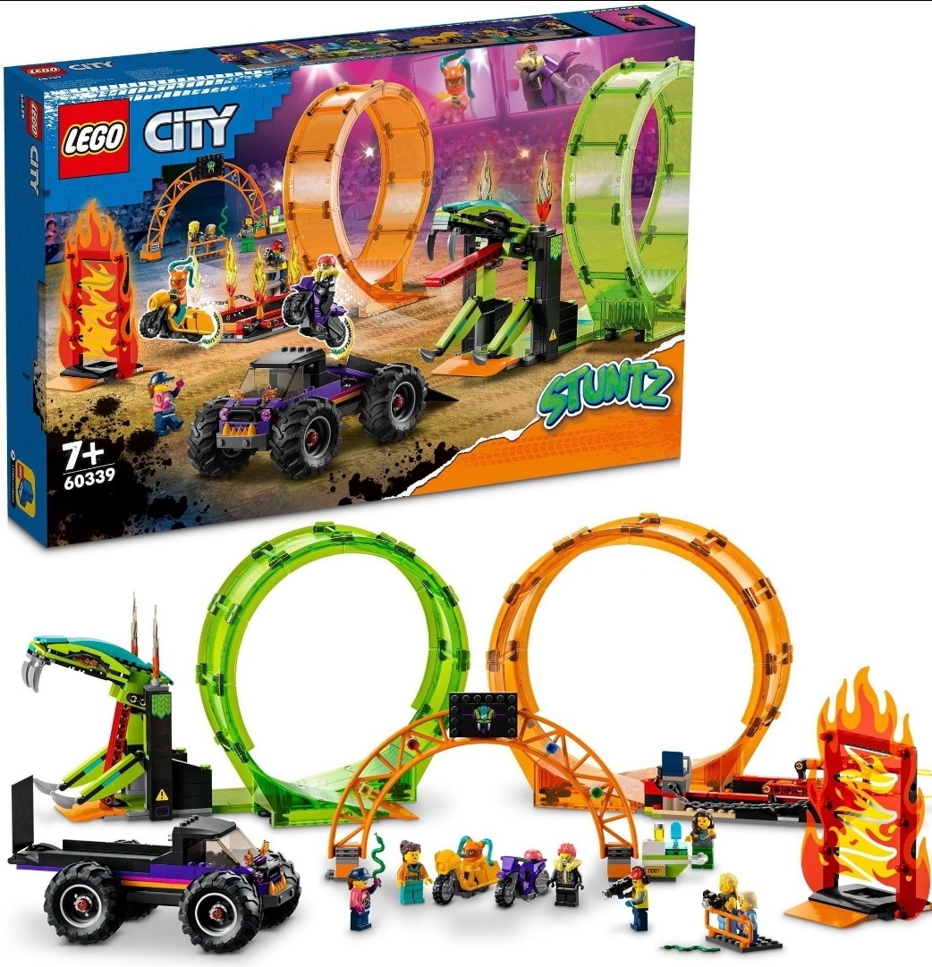 LEGO City 60339 Kaskadérska dvojitá slučka