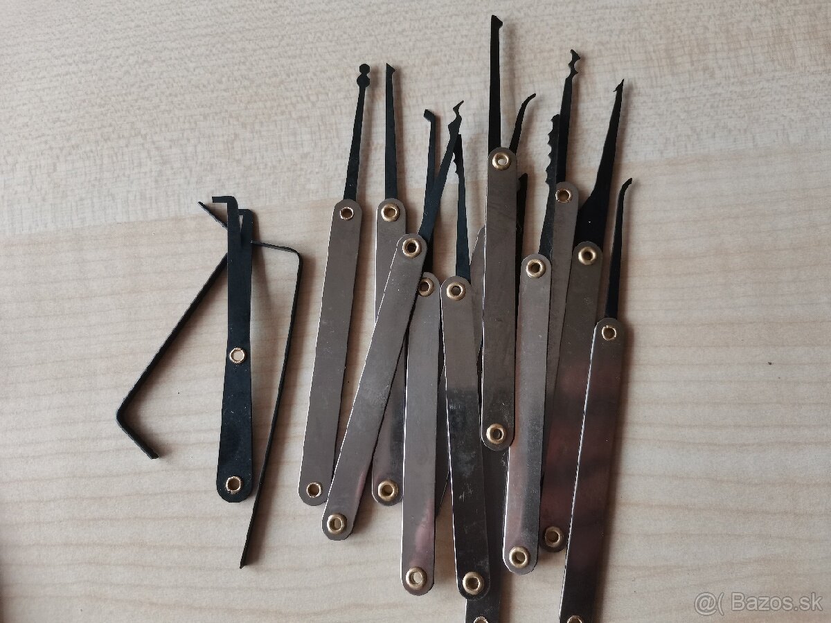 paklúče lockpick planžety