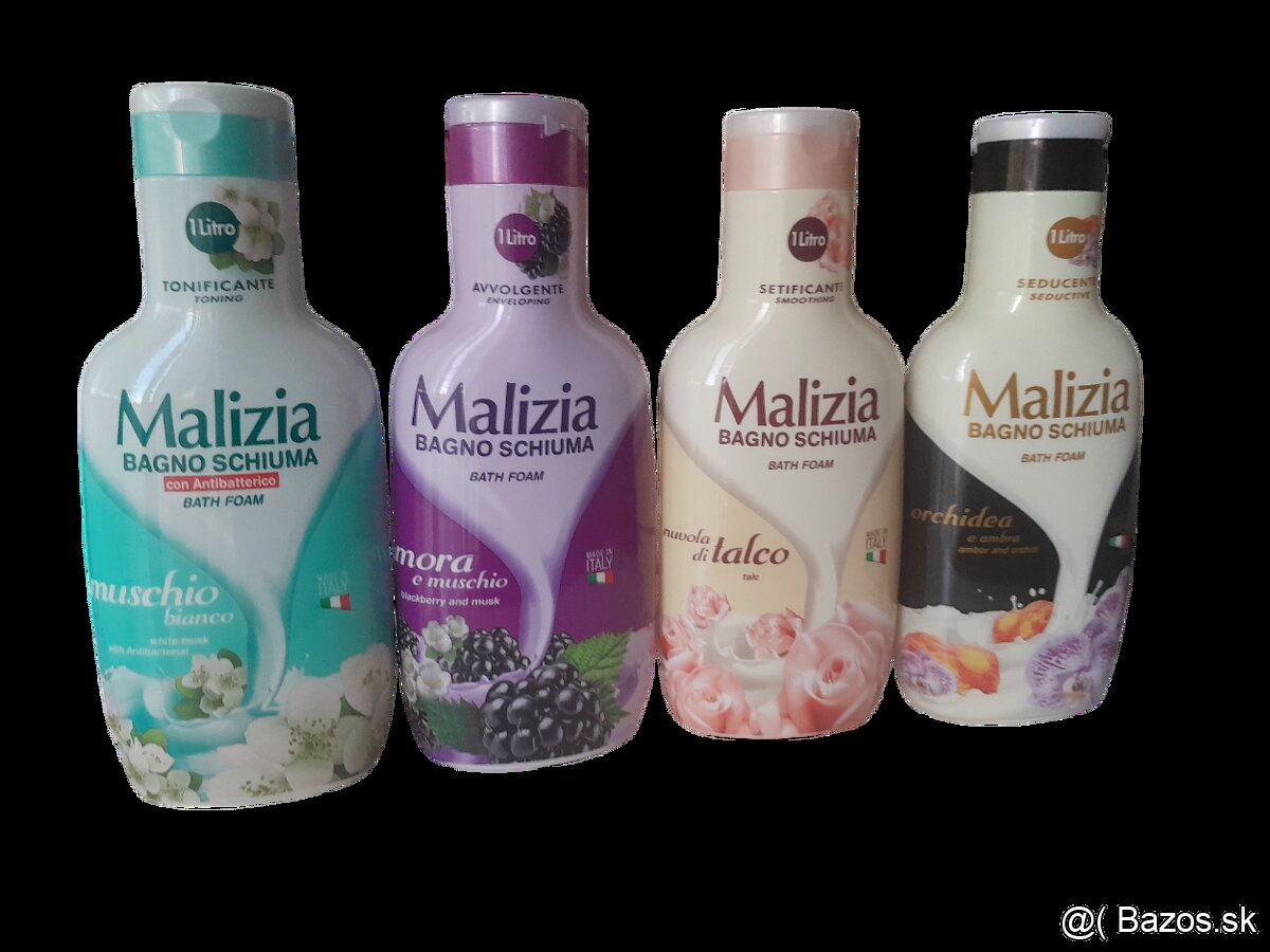 Talianske sprchové gély Malizia 1000ml