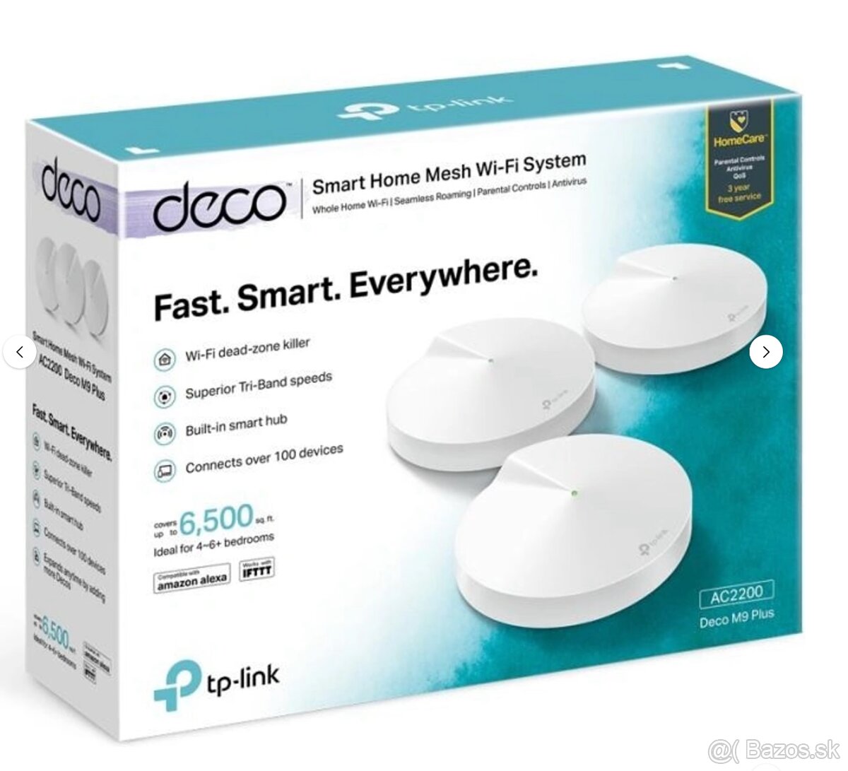 TP-LINK Deco M9 Plus - 9 kusov.