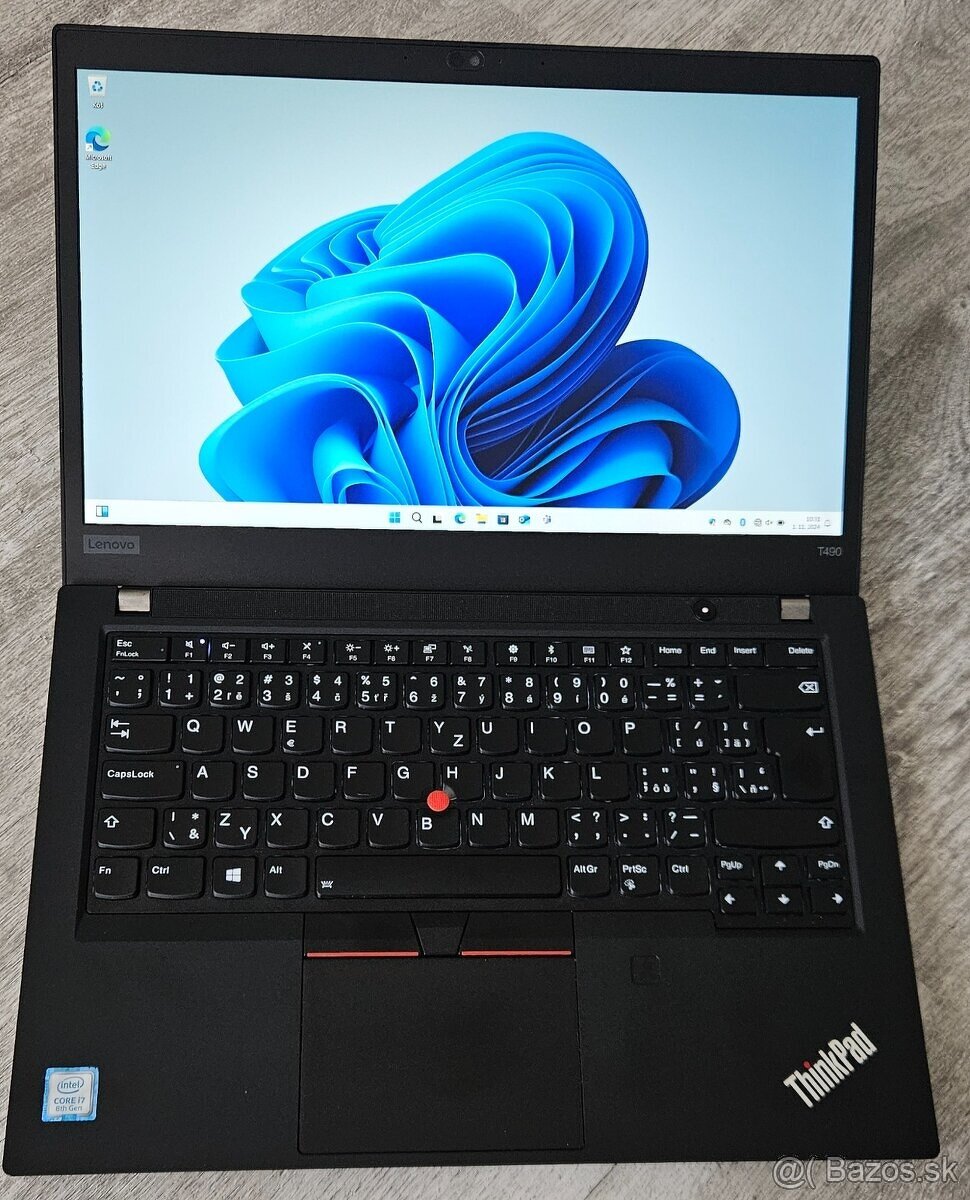 Lenovo ThinkPad T490, i7 , TOP STAV