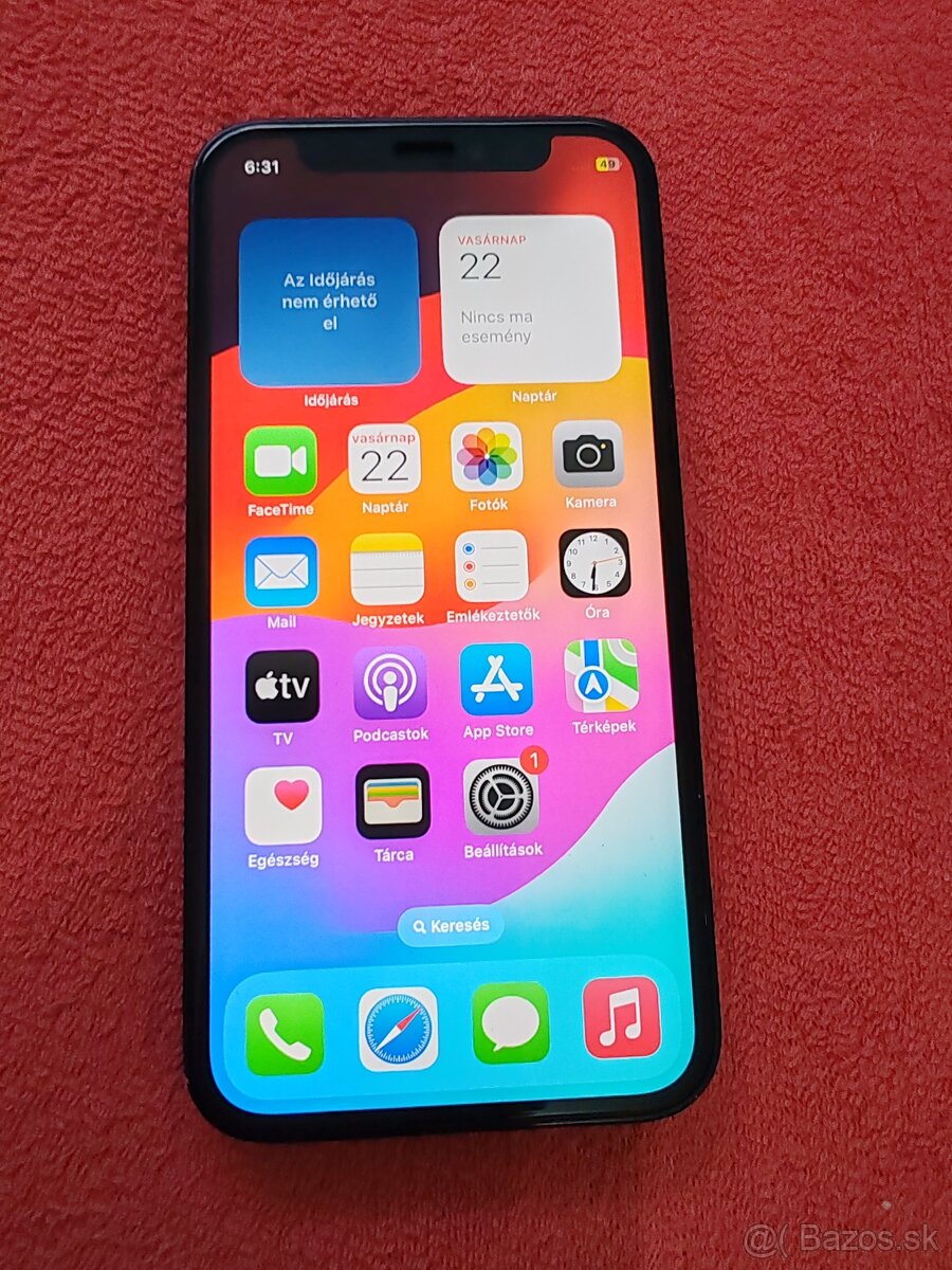 IPhone 12 mini 128GB čierny