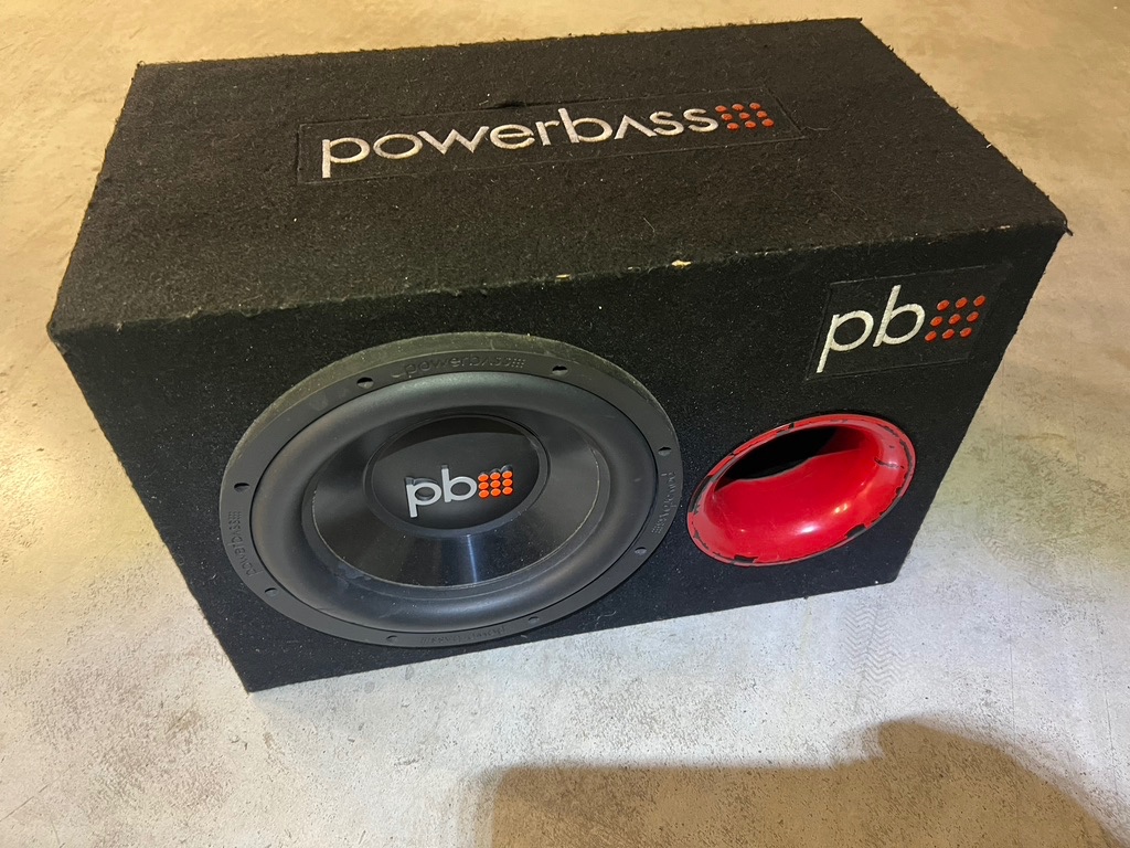 SUBWOOFER DO AUTA  POWER BASS NEAKTIVNY