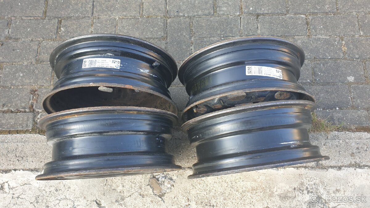 Plechove disky 5x100 R14 fabia 1