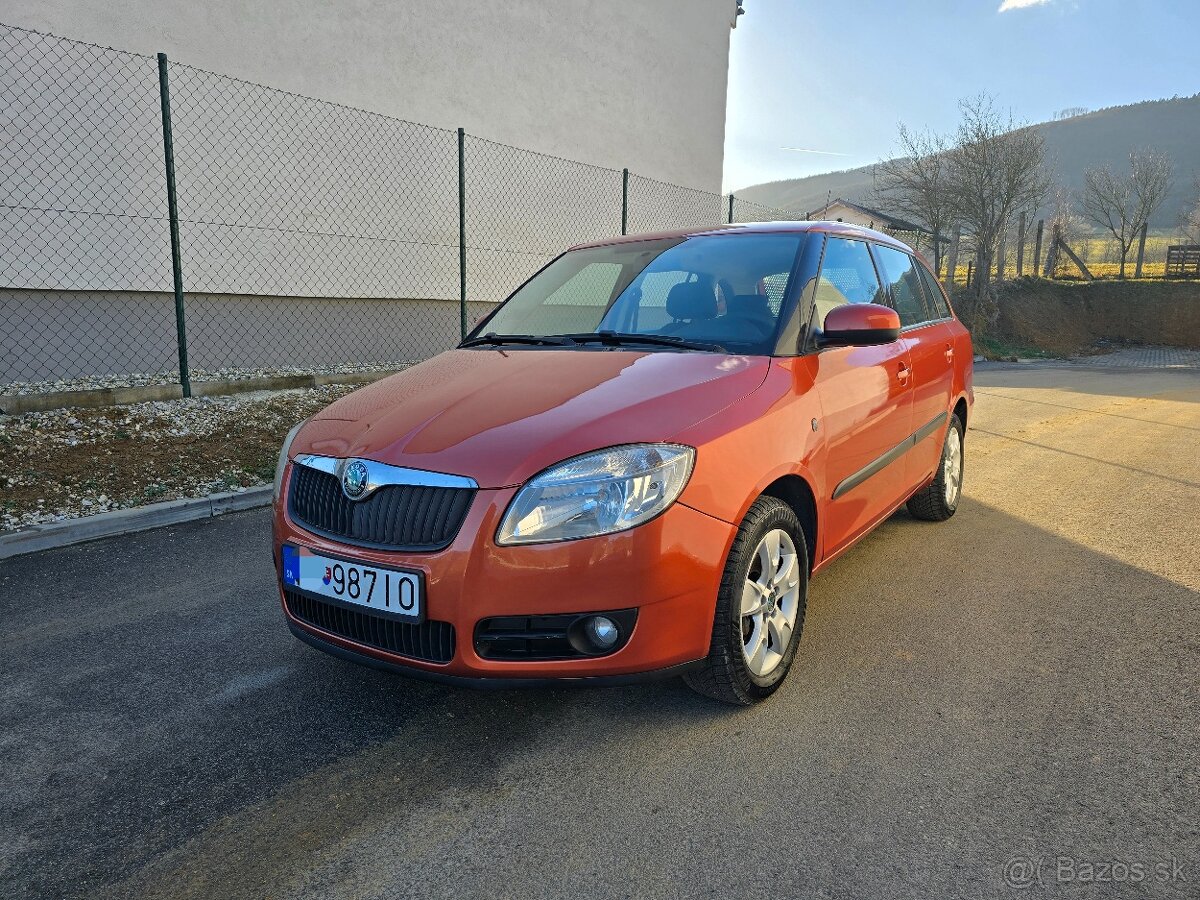 Škoda Fabia2 2008,1.4 benzin 16v 131xxxkm