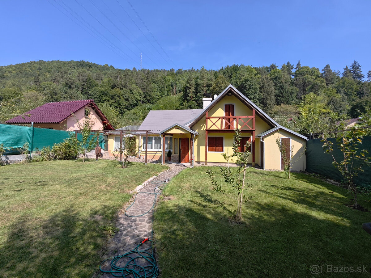 Predám chatu 2km od centra BB ,Laskomer slnečný pozemok