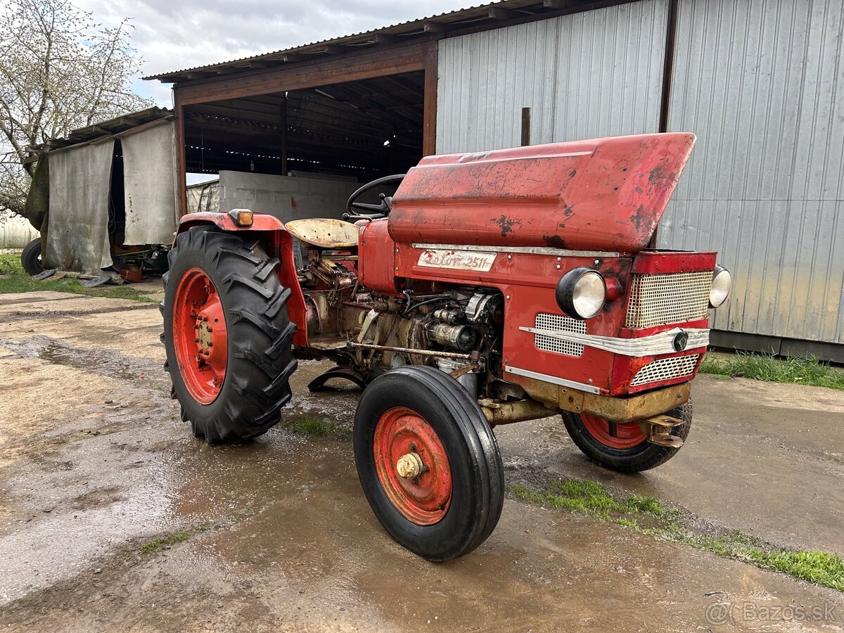 Zetor 2511 pôvodný stav