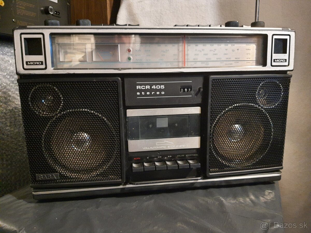 SABA RC405 vintage boombox