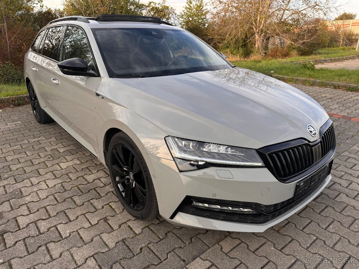 Škoda Superb 3 Facelift Sportline Dsg TDI Panoráma Webasto