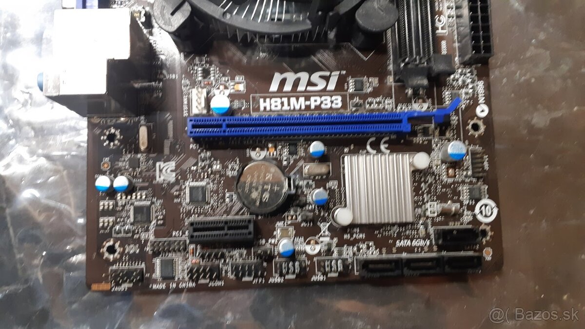 MB MSI H81M-P33 (socket 1150) + CPU i3-4150