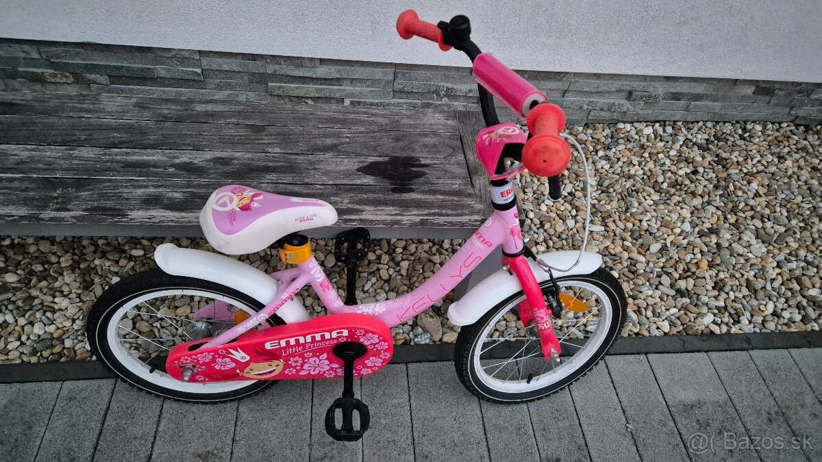 Detský hliníkový bicykel Kellys Emma Pink