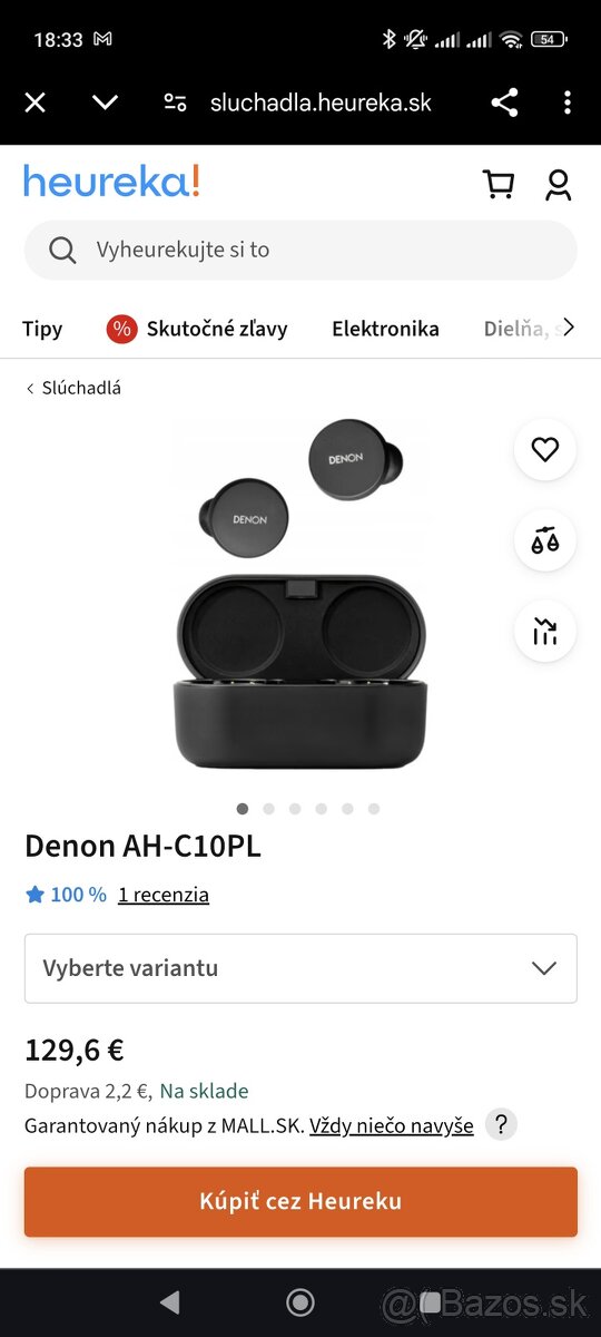 Nové sluchátka Denon AH-C10PL