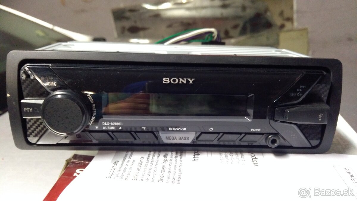 Auto rádio Sony