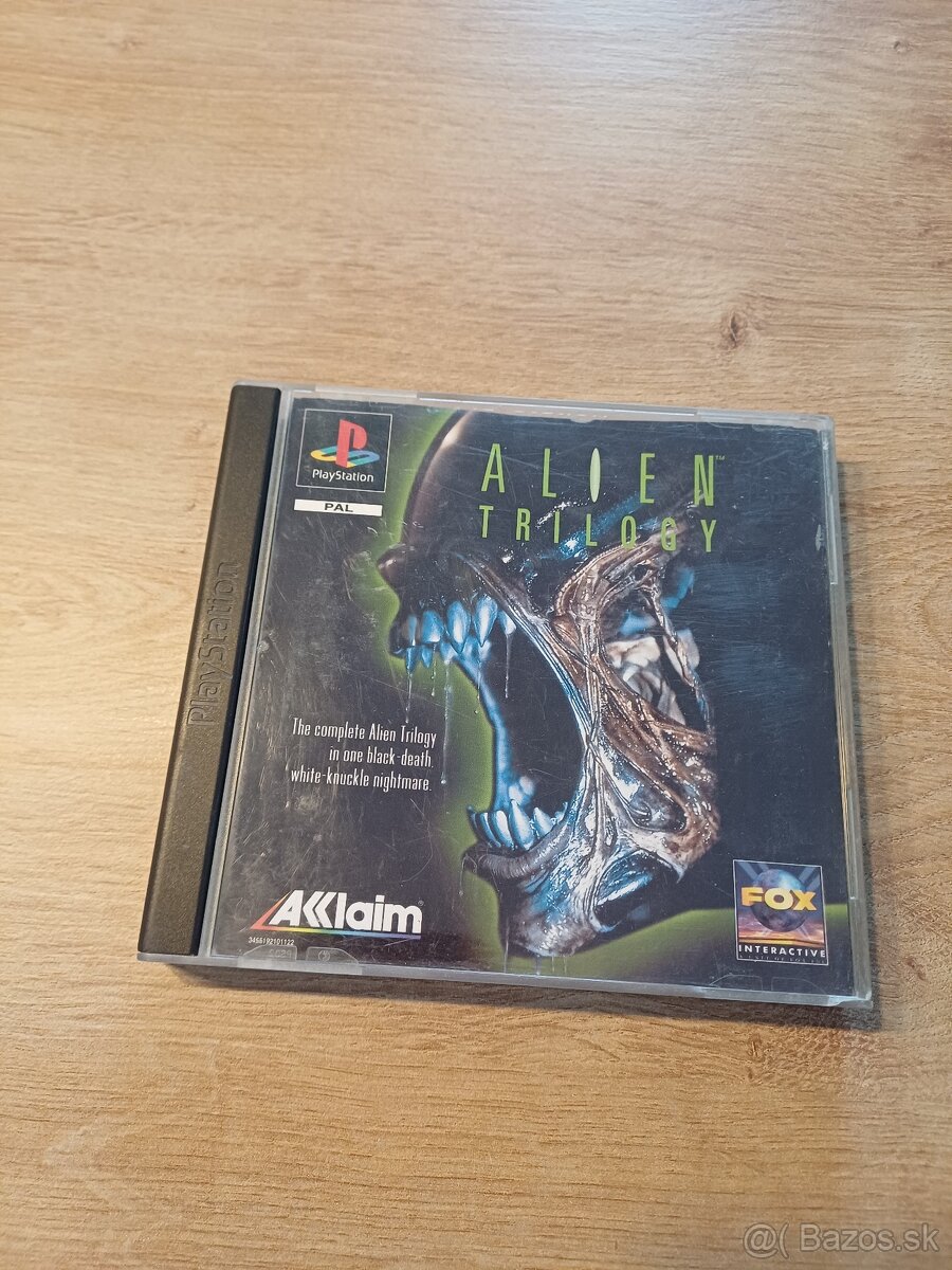 Alien trilogy na ps1/playstation1