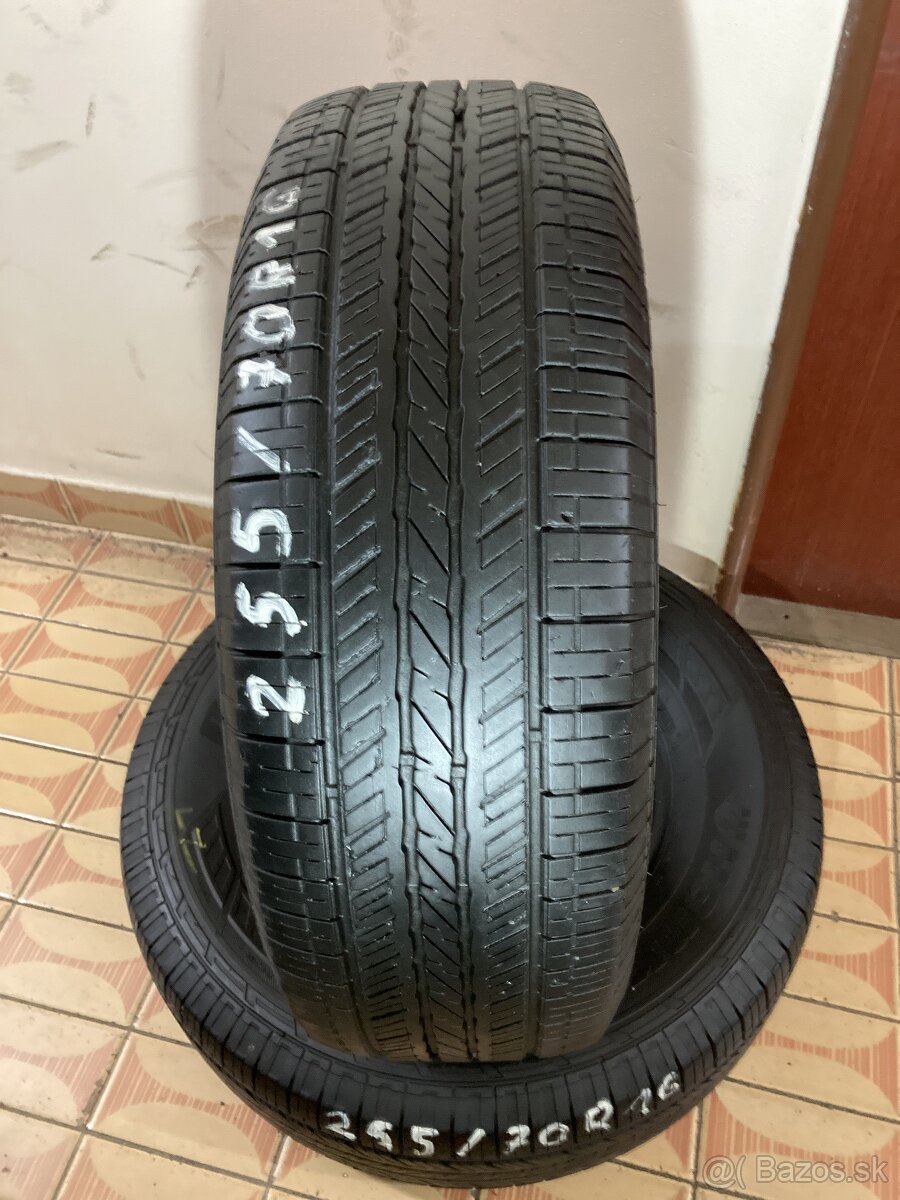 celoročné pneu 2ks 255/70R16 viem aj prezuť