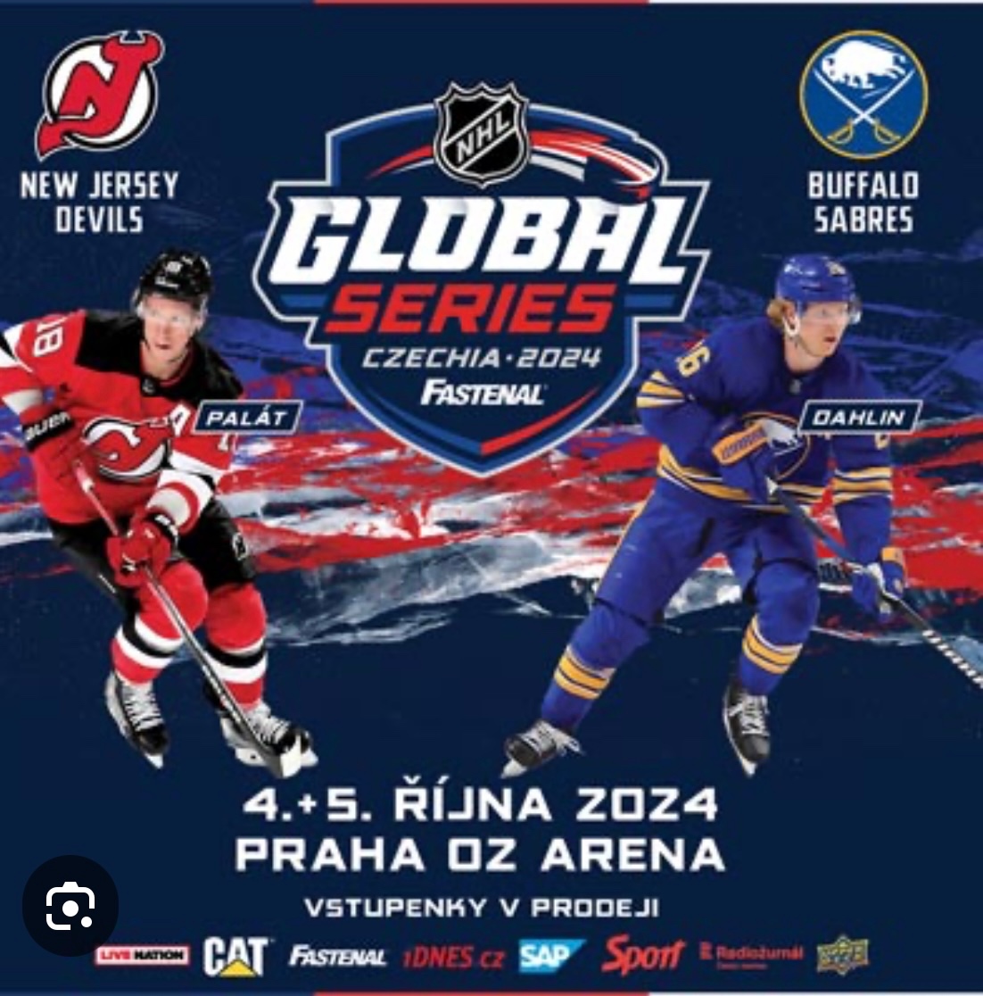 NHL Global Series Praha 2024