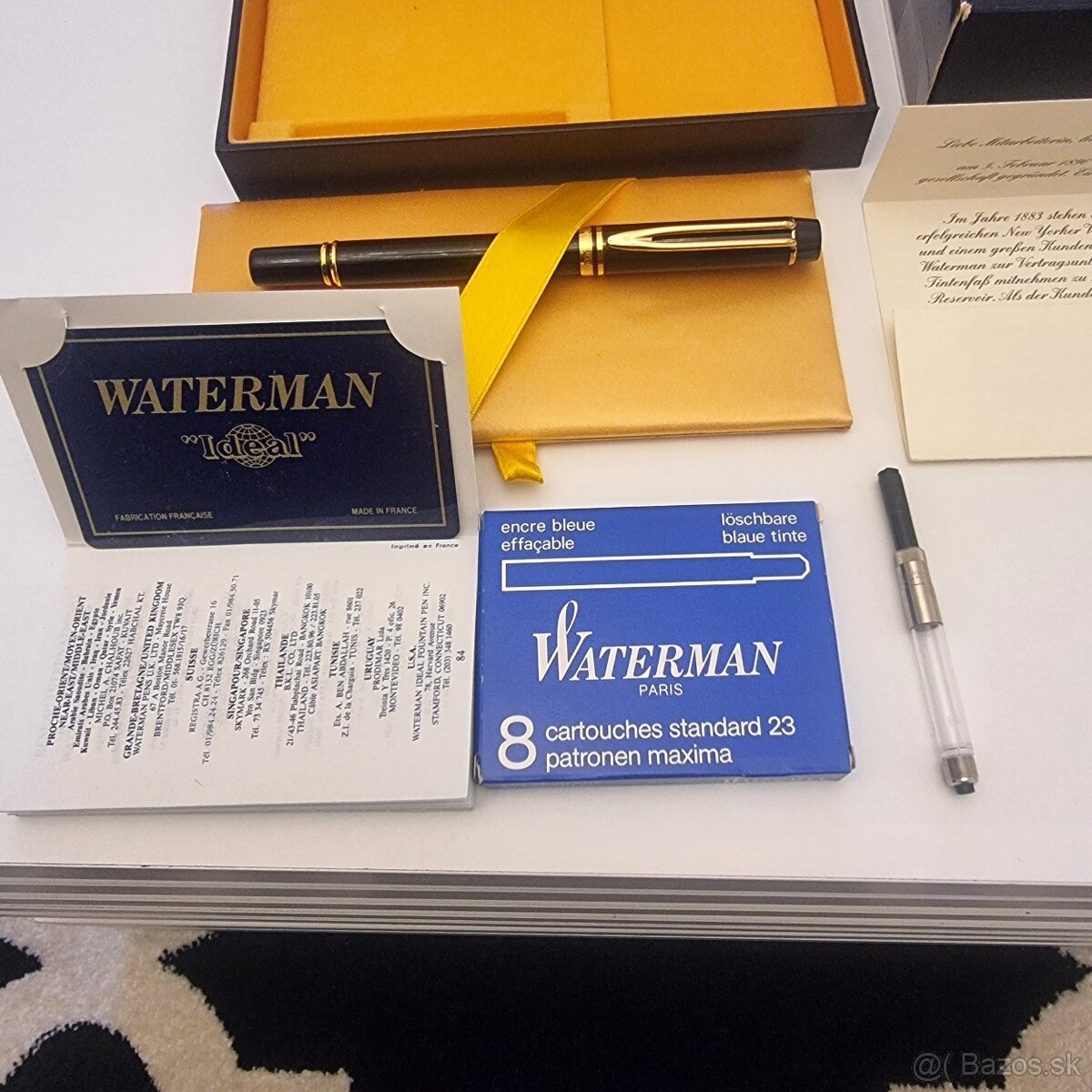 Luxusne pero Waterman