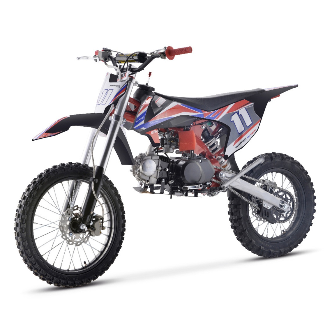 Pitbike MiniRocket SuperPit 125cc E-Start 17/14 sedlo 81cm