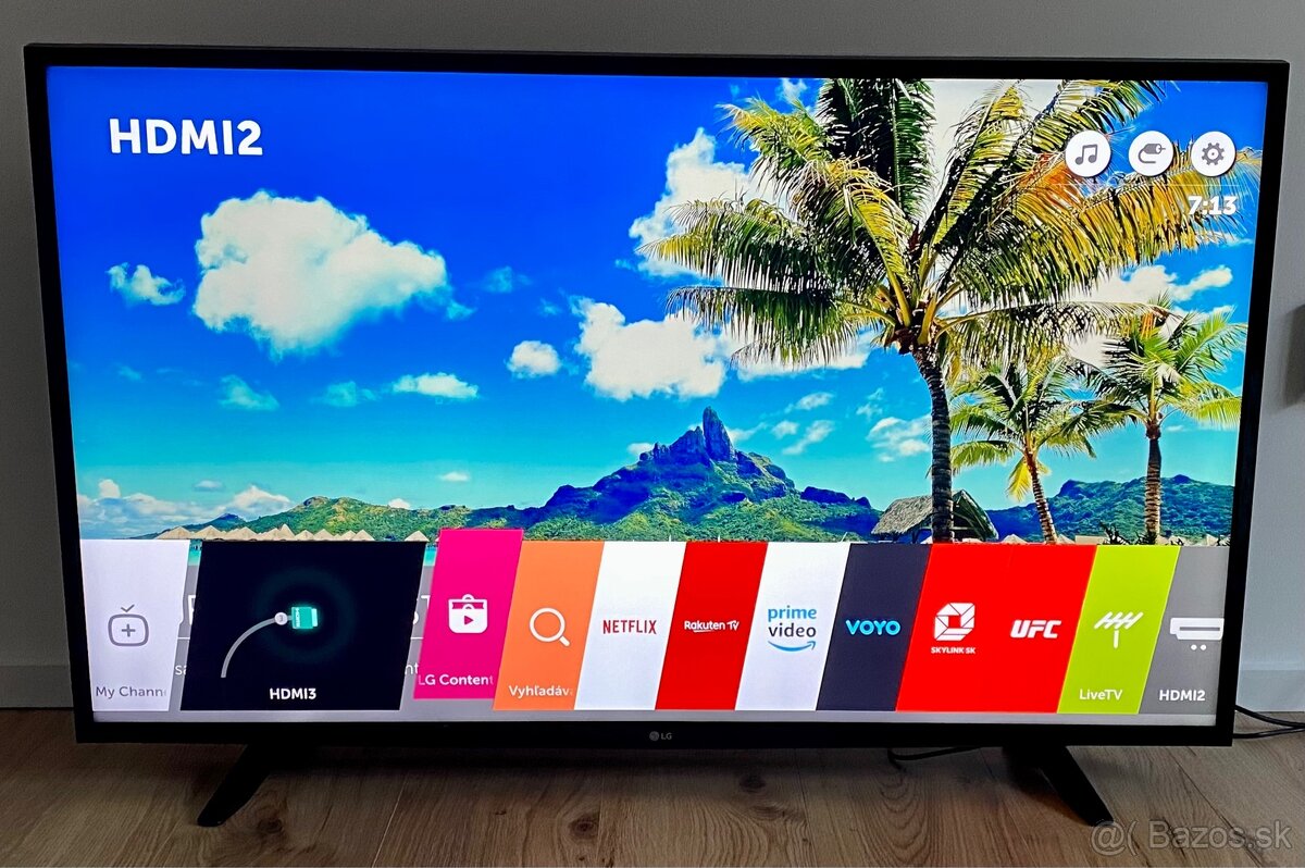 4K SMART TV LG 49UH6107 123 cm