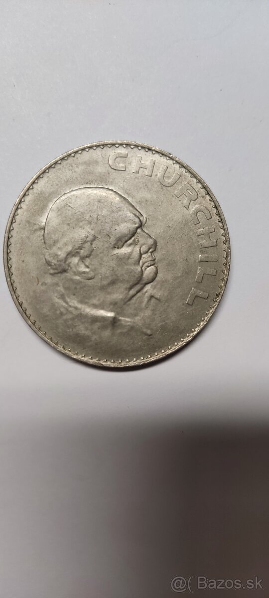 5 Shillings 1965 Churchill R+EII