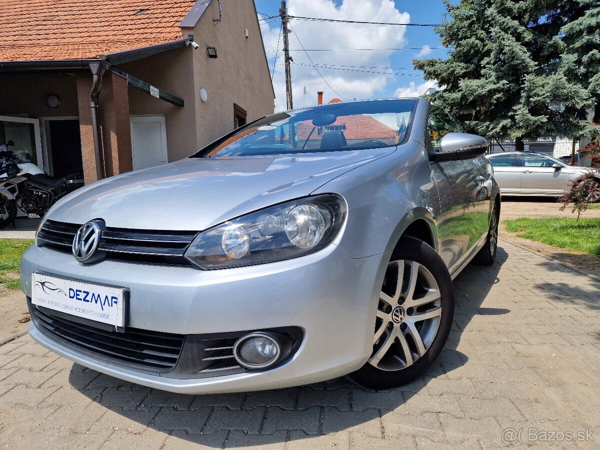 Volkswagen Golf VI Cabrio 1.6 TDi 77kW M5 (diesel)