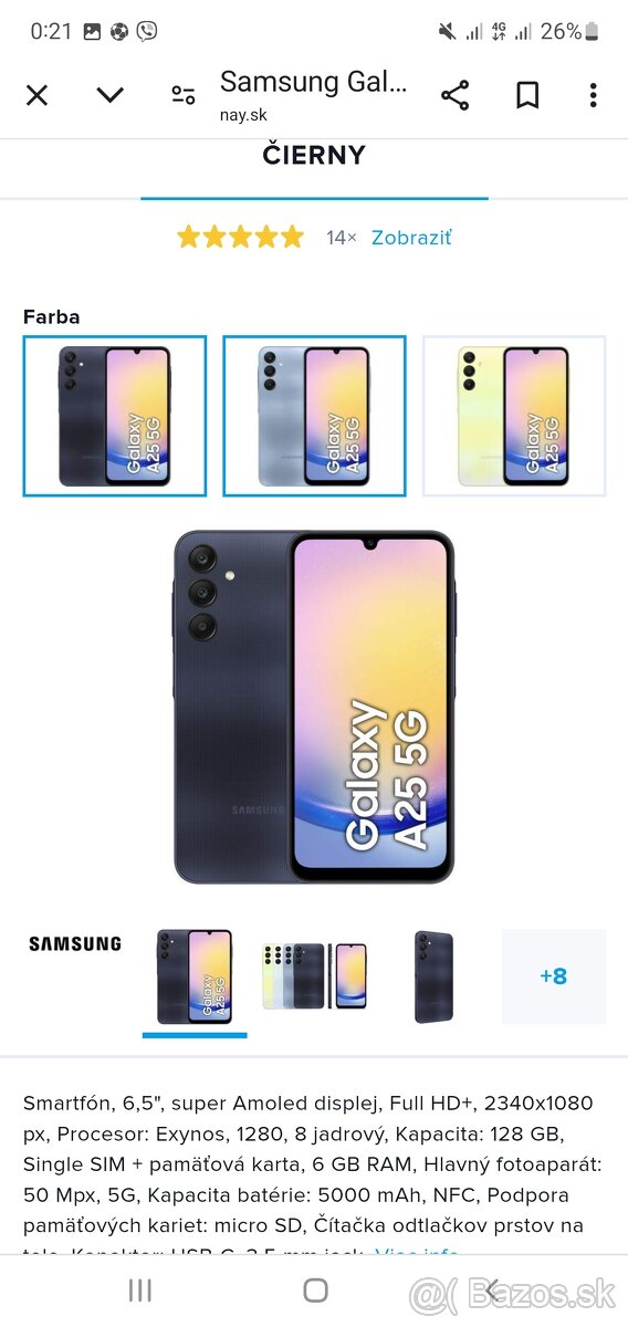 Samsung galaxy a25 5G