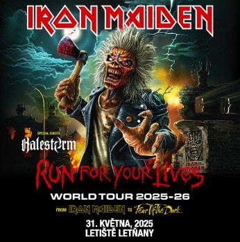 2x Iron Maiden Praha