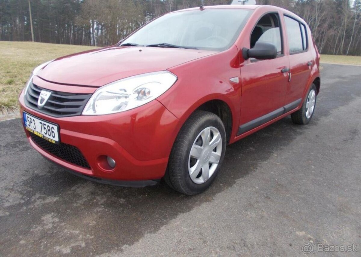 Dacia Sandero 1,2 55kw 68 000km benzín manuál 55 kw