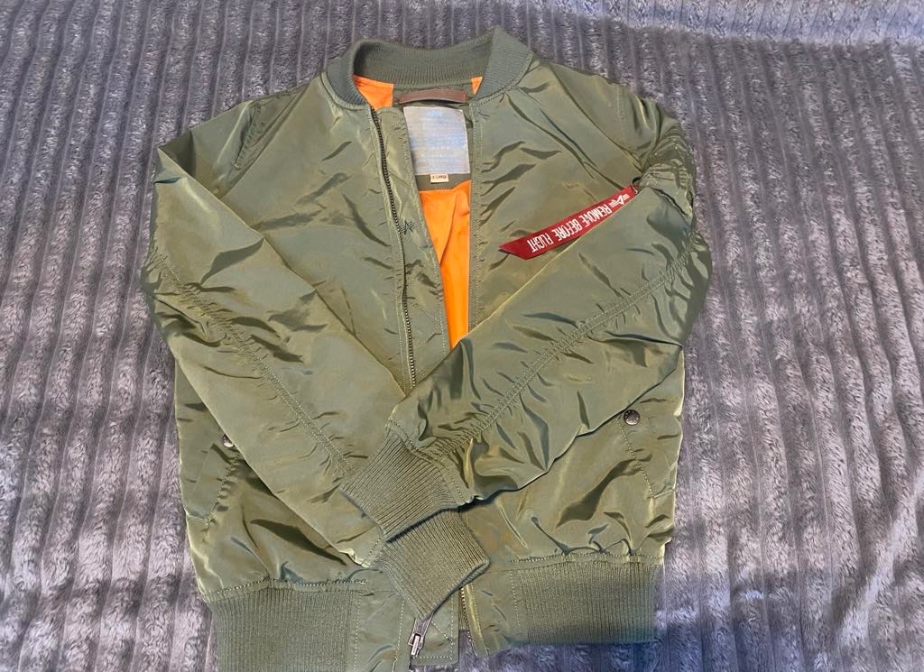 Alpha Industries MA-1 TT Jacket Sage Green bunda pánska