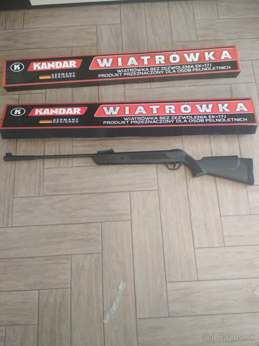 Vzduchovka Kandar LB600  kaliber 4,5mm aj5,5mm - nová