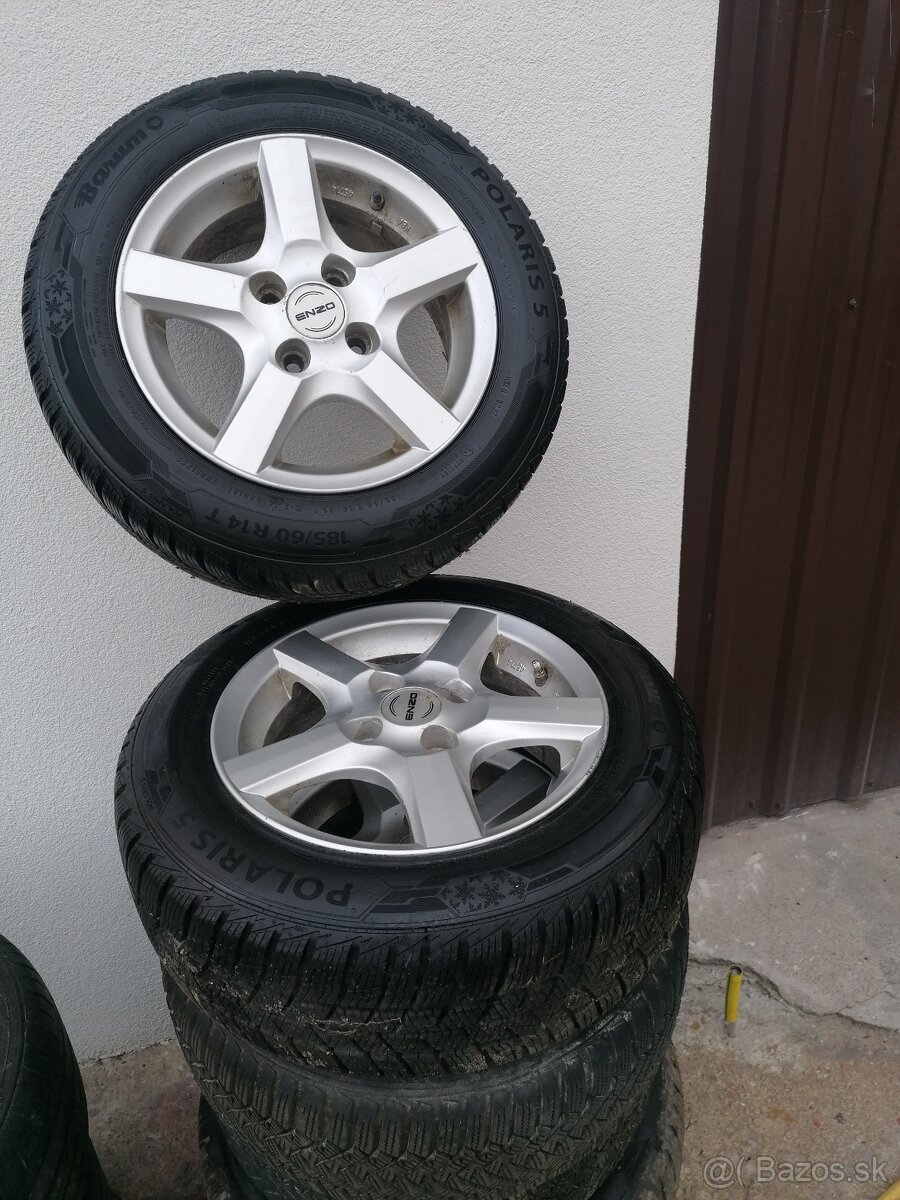 4x100 R14 - 185 60 R14 - zimné