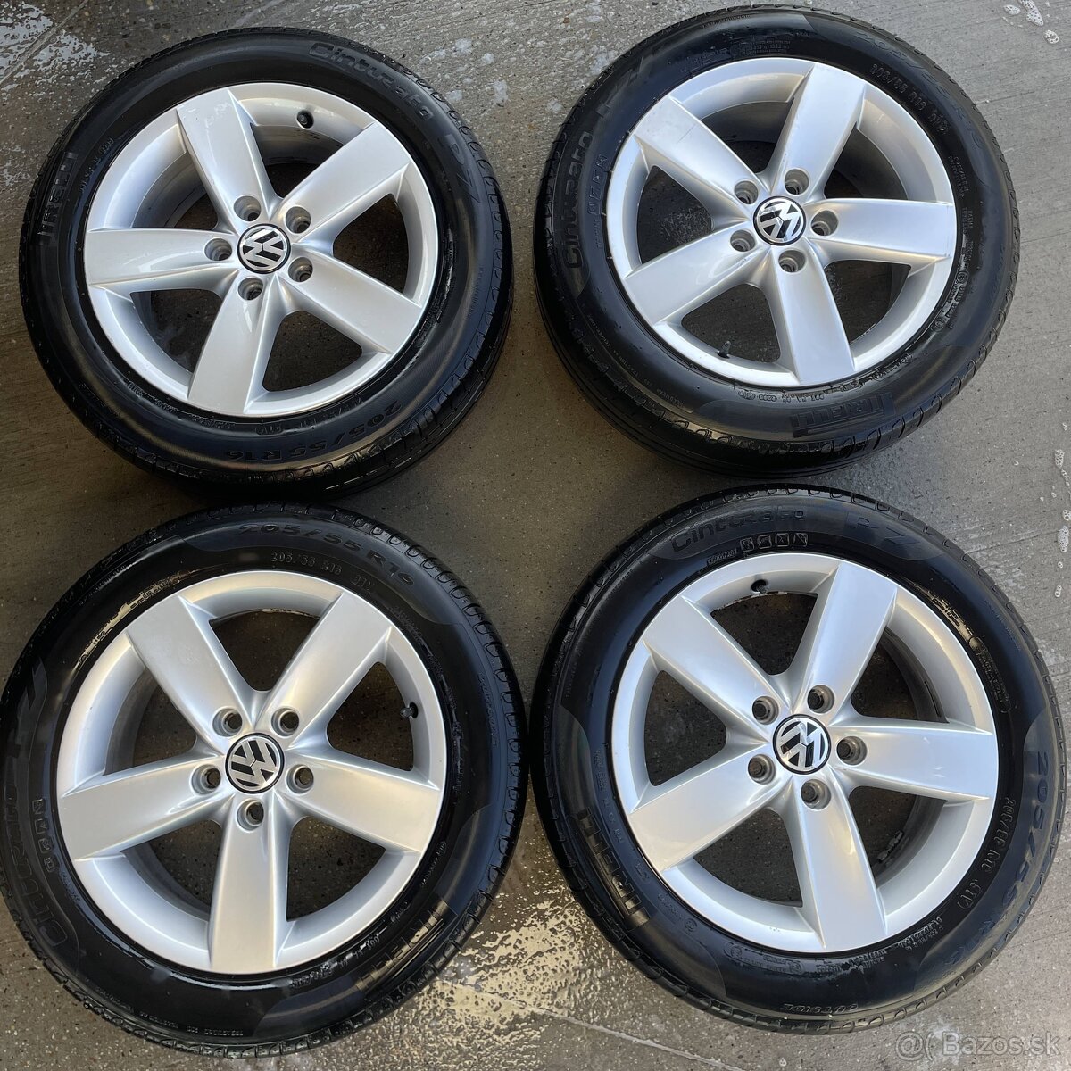 16" elektrony orig. Vw jetta  5x112 R16