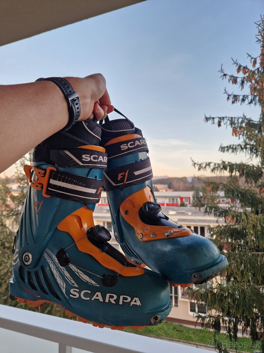 Scarpa F1 - 310 mondo 47 EU - skialp lyžiarky