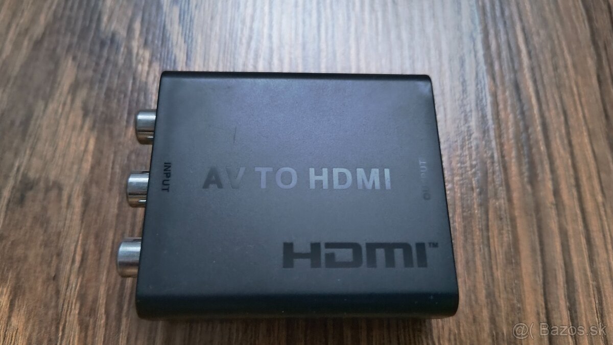 Redukcia AV na HDMI