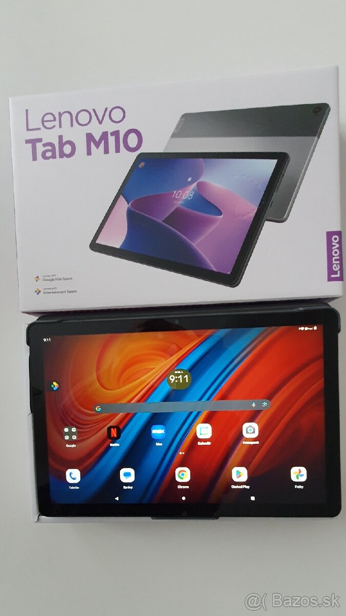 Predám úplne nový tablet Lenovo Tab M10, puzdro, fólia