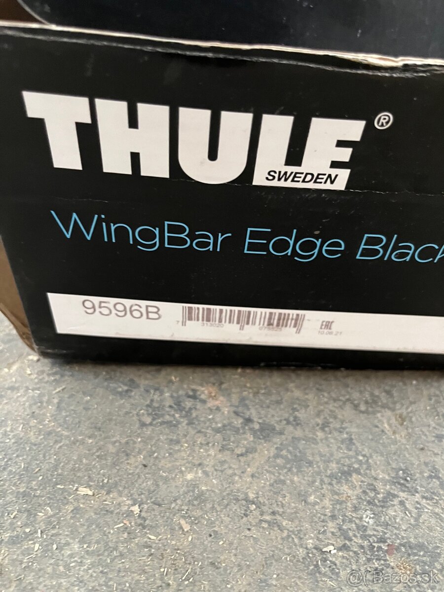 thule wingbar edge black