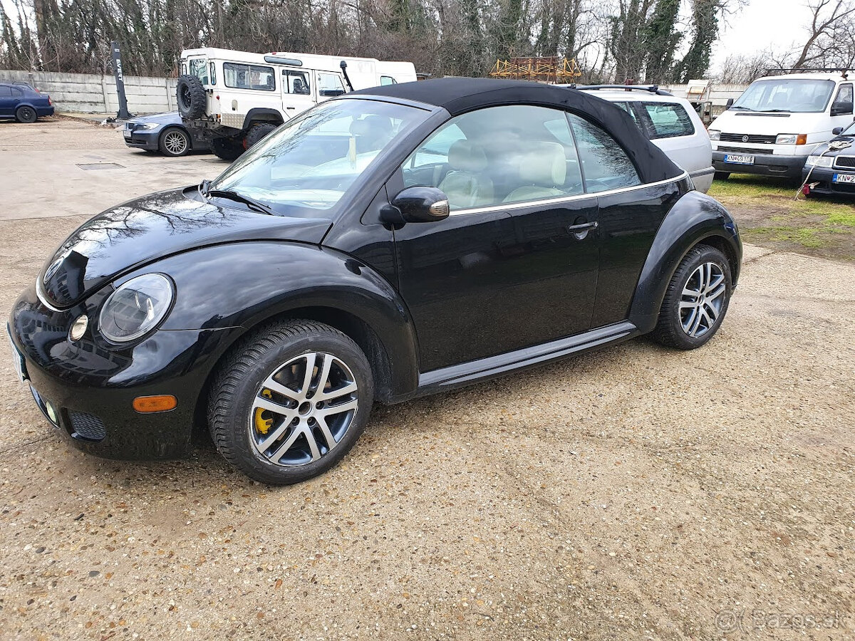 Volkswagen New Beetle Cabrio 1,9 TDI, 74kw (ZIMNÁ CENA)