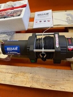 Naviják ele. 12 V HusarWinch BST S 3000 lbs syntetické lano