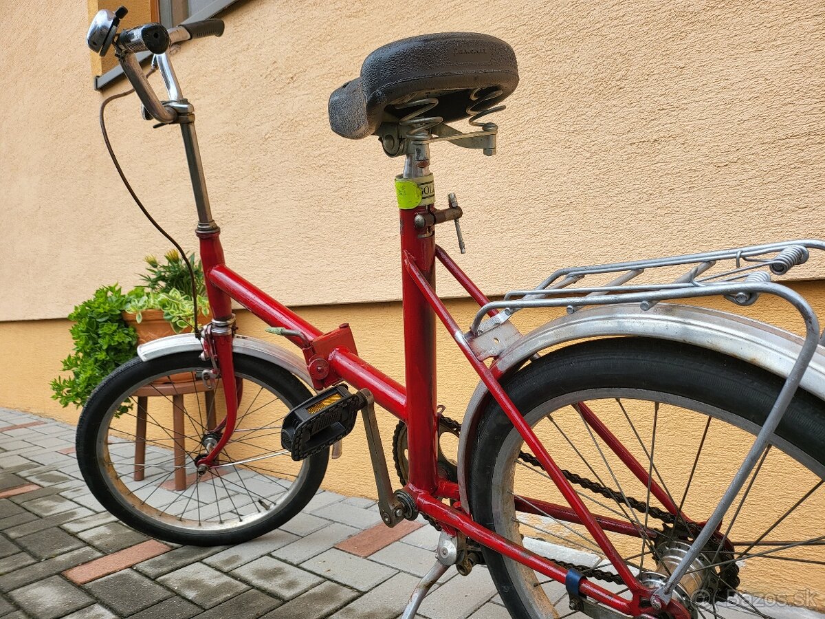 Skladací bicykel mini